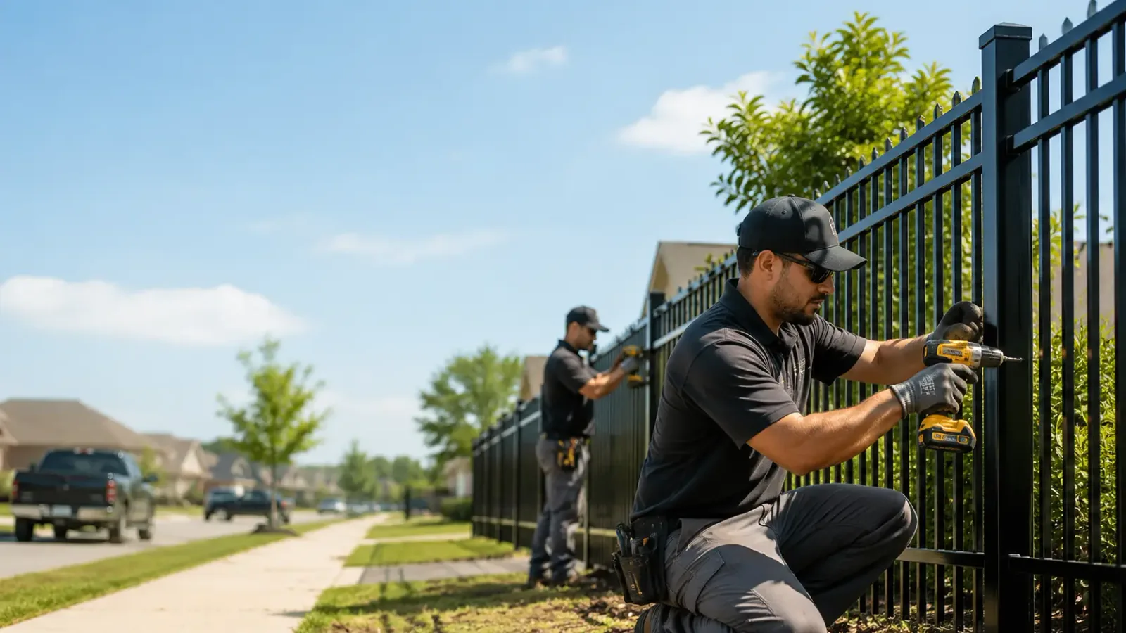 Metal Fence Installation in Catawba, OH